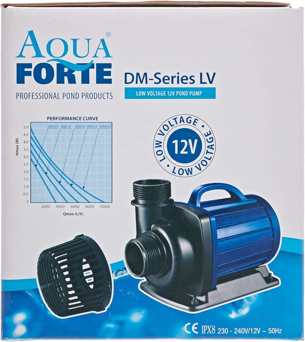 Teiche & Zierbrunnen: AquaForte Teichpumpe DM 8000 LV – Neu und originalverpackt aus Bottighofen von zaap 7
