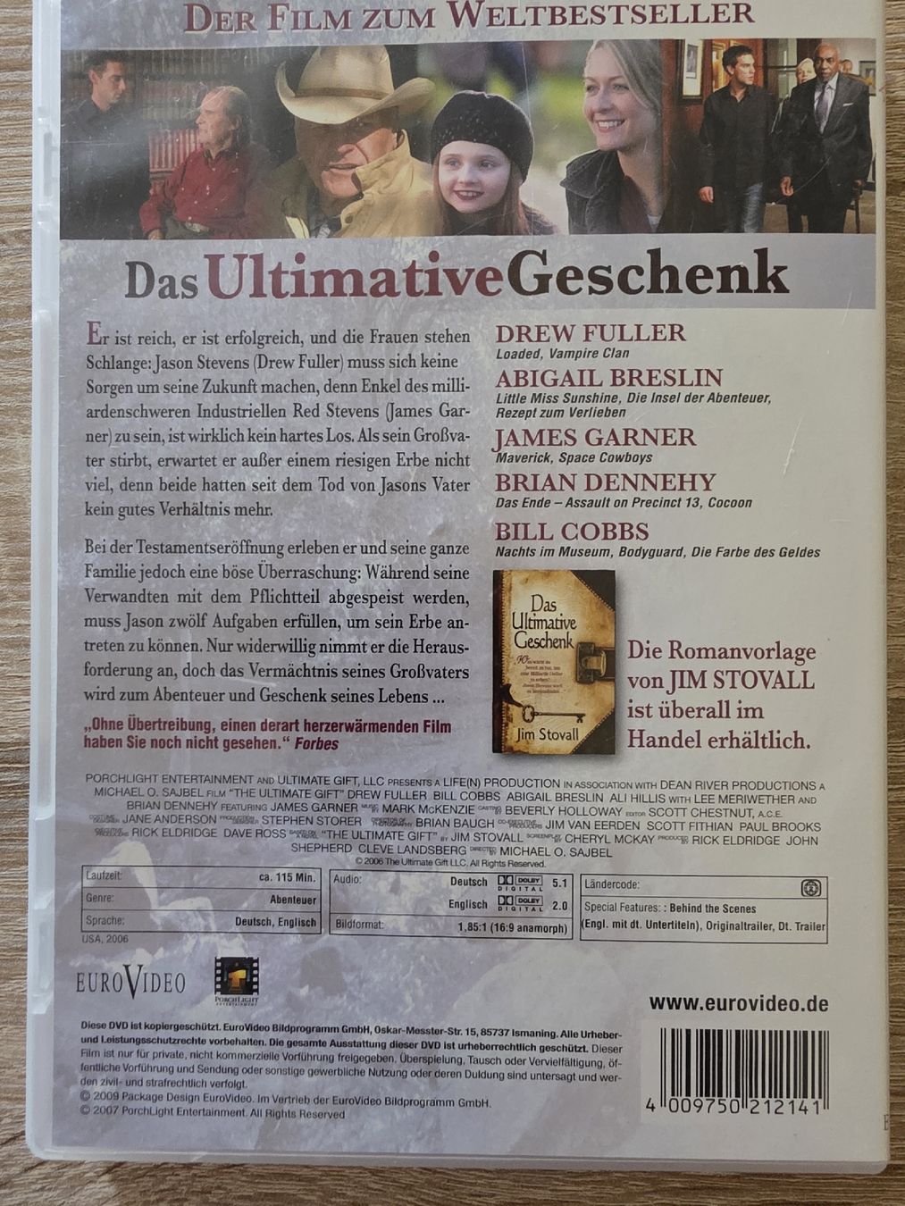 Alle DVDs: Das Ultimative Geschenk DVD  – Gebraucht aus Zürich von P-editon 1