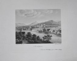 Genève  Aquatinta von Suter