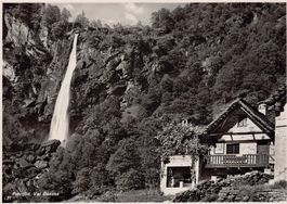 Foroglio, Val Bavona, Ristorante Cascata, datiert 1948