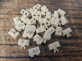 lego 30237b lot de 30 pièces Tan Brick, Modified 1 x 2