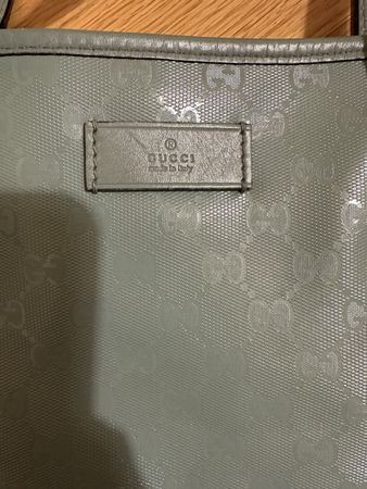Gucci Tasche Shopper GG Monogram Grau Damen Tasche