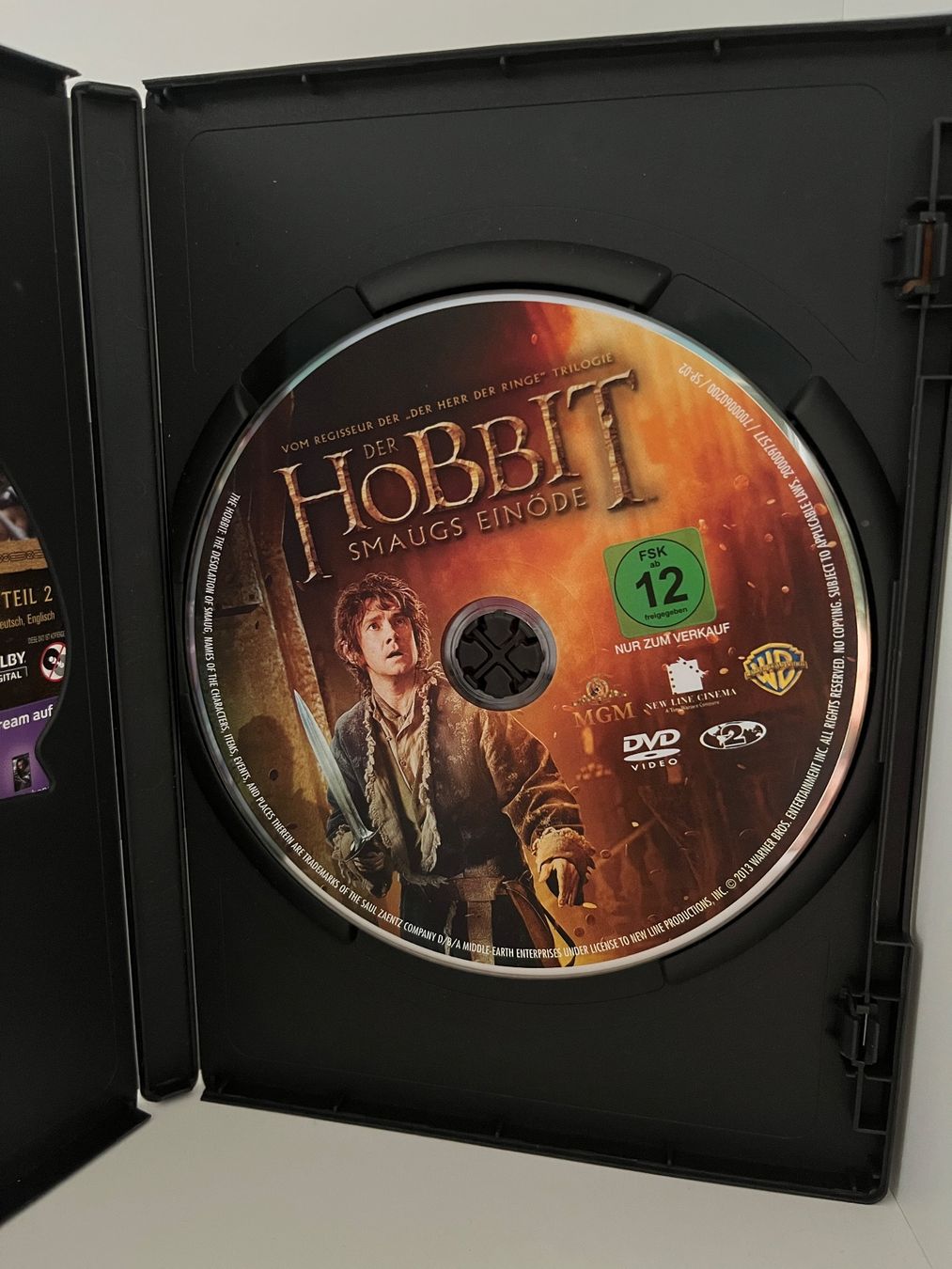 Tutti i DVDs: DVD's "Der Hobbit, Smaugs Einöde" "Trilogie Herr der Ringe" – Usato da Spiez venduto da Hekjiani 1