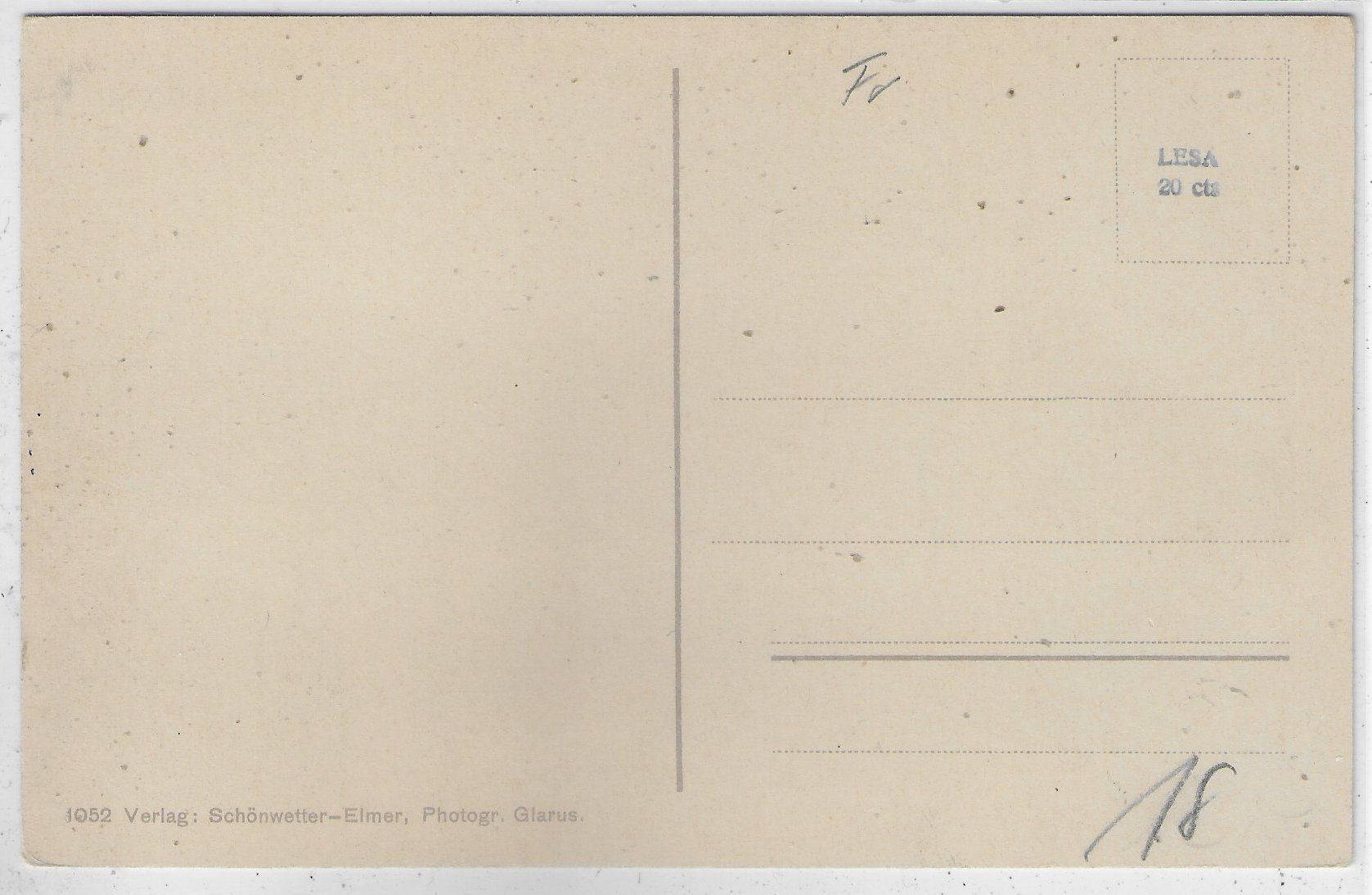 Ansichtskarten: Weesen am Wallensee - Litho – Gebraucht aus Ettingen von Kartenplanet 1