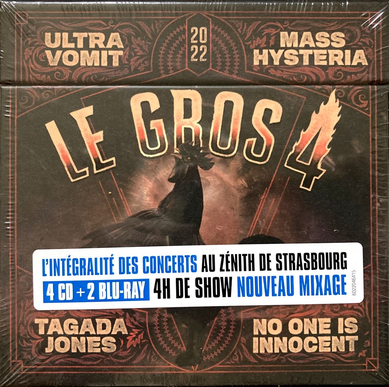 CD: LE GROS 4 / ULTRA VOMIT / MASS HYSTERIA / TAGADA JONES / NO – Nuovo e nell'imballaggio originale da Bottens venduto da hotter-than-hell