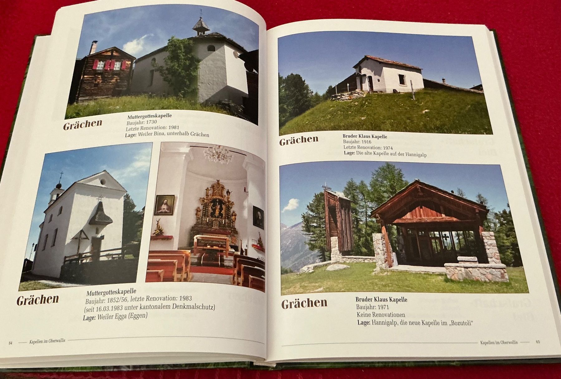 Bücher: Kapellen im Oberwallis von Norbert Lorenz, 2011 – Gebraucht aus Crans-Montana von plainemorte 4