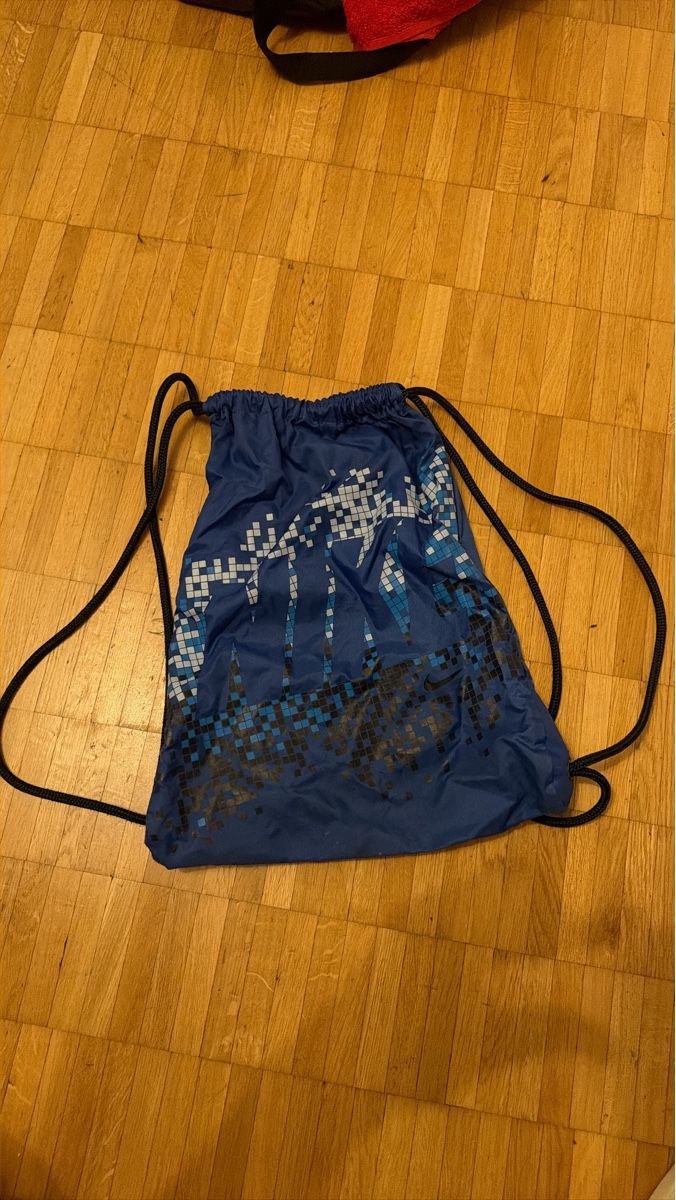 Borse: Sportbeutel mit Muster blau gebraucht – Usato da Dübendorf venduto da pfs28