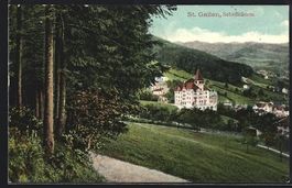 St. Gallen, Ortsansicht mit Scheffelstei