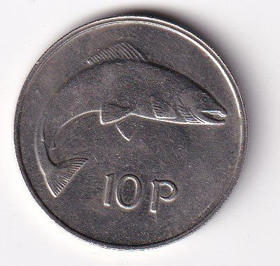 Alle Münzen: Irland 10 pence 1978 – Gebraucht aus Neuchâtel von karlpierrino