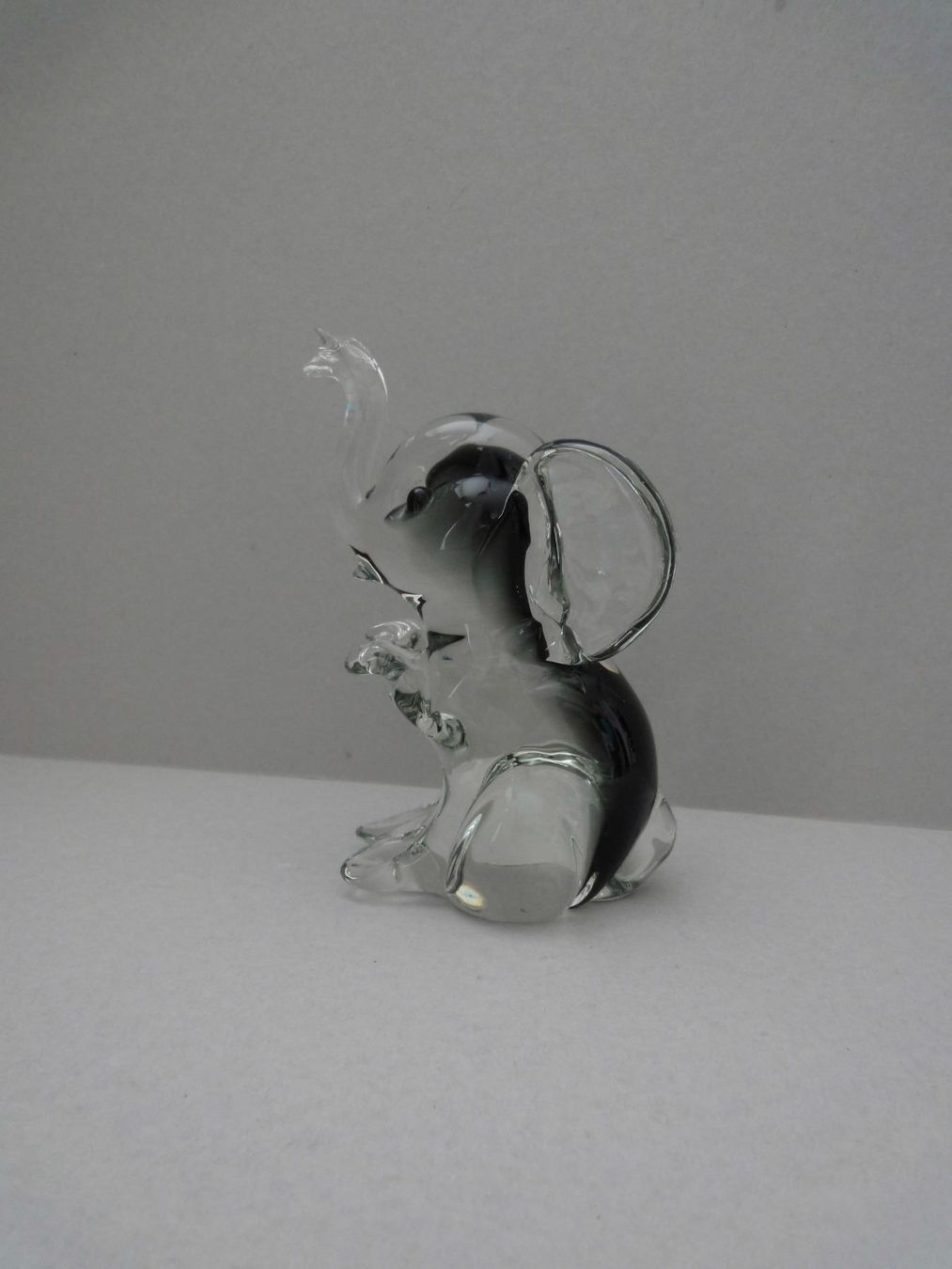 Murano Statuette: Kristallglas Murano - Elefant – Usato da Chur venduto da omonia