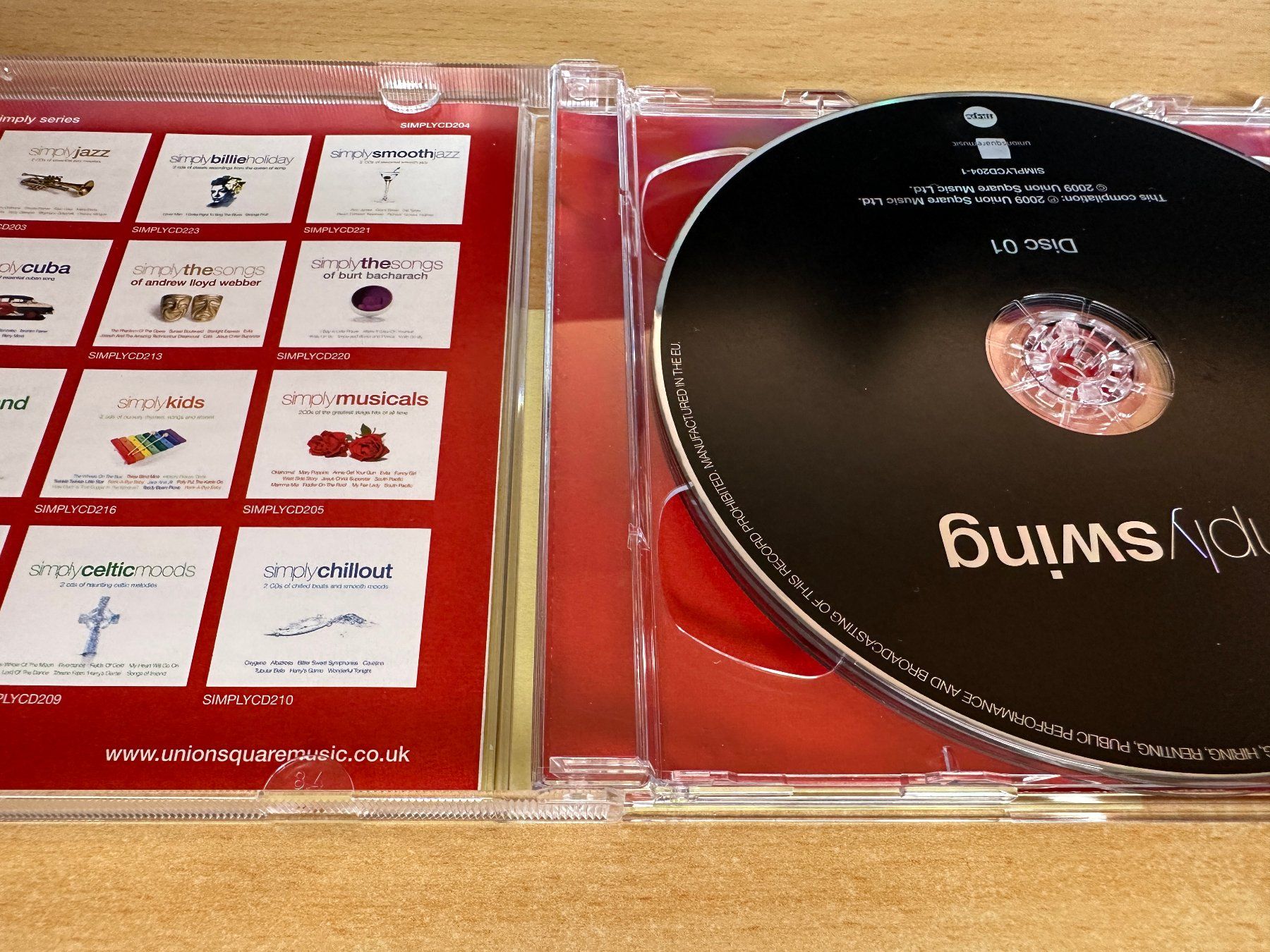 CD: Various – Simply Swing - 2 CD – Usato da Rikon im Tösstal venduto da Alpenmutz 4