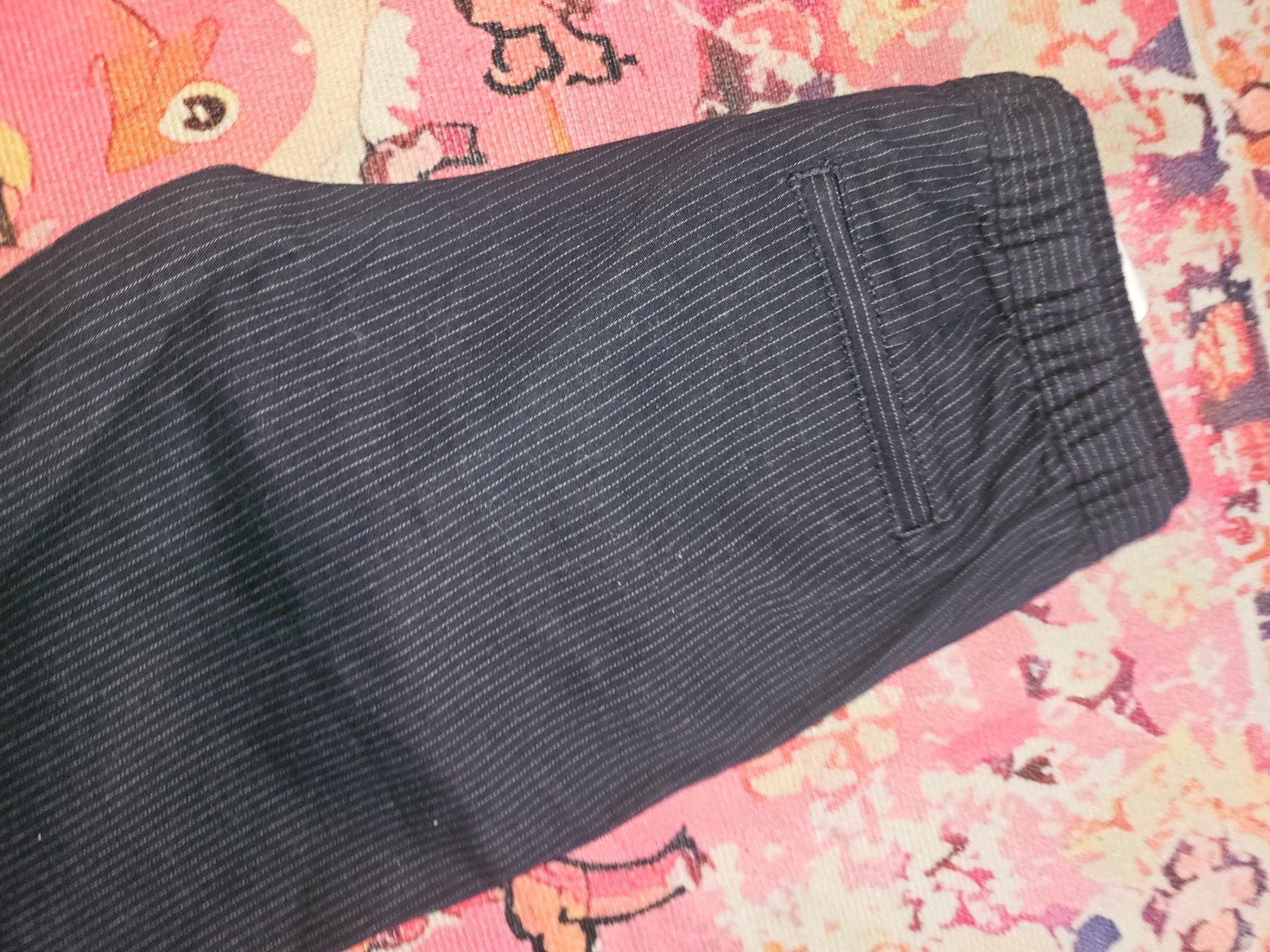 Tommy Hilfiger Pantaloni: Tommy Hilfiger Hose - Navy Blau – Nuovo e nell'imballaggio originale da Zermatt venduto da ancise 1