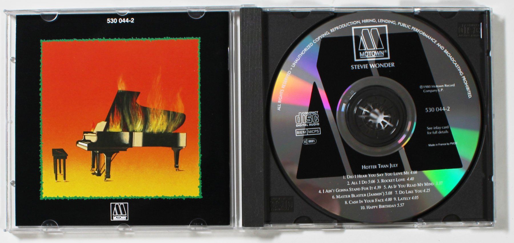 CDs: CD - STEVIE WONDER - HOTTER THAN JULY – Gebraucht aus Brüttisellen von Collector-Corner 1