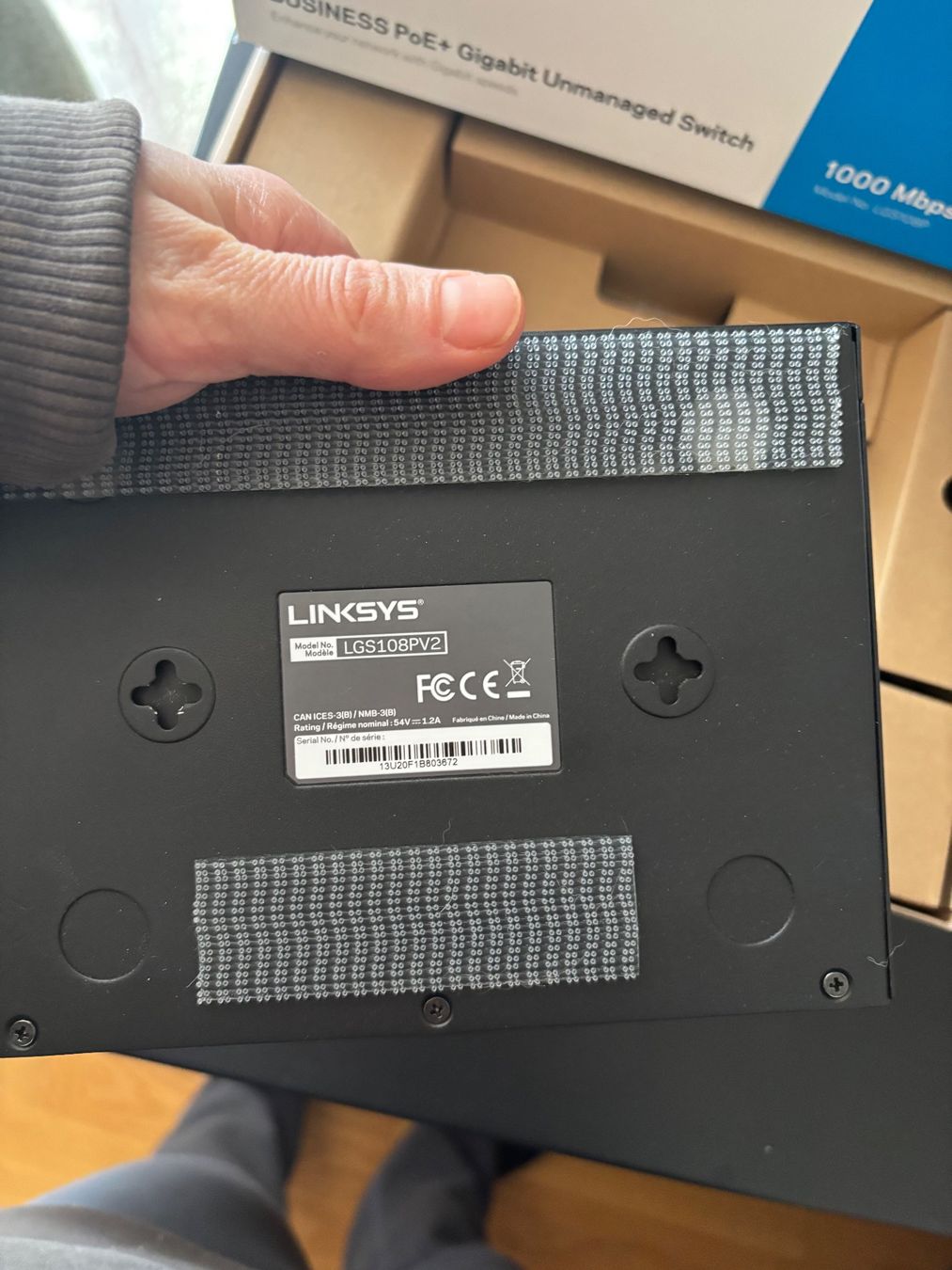 Linksys Hubs & Switches: Linksys 8 Port Gigabit Switch mit PoE+ – Gebraucht aus Liestal von lis_82hy 2