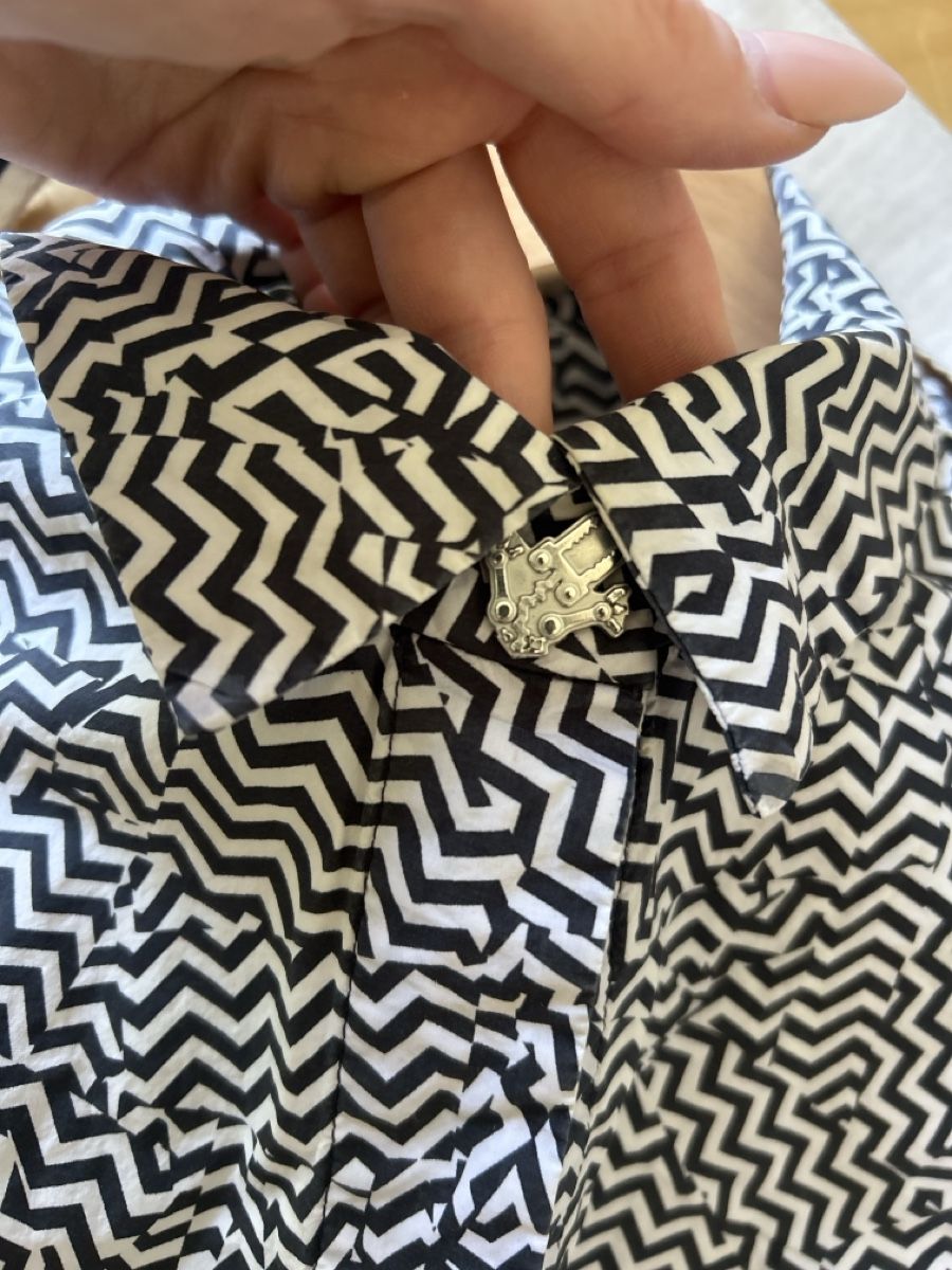 Kenzo Blusen: Kenzo black and white shirt – Gebraucht aus Zürich von Chiara_mc 5