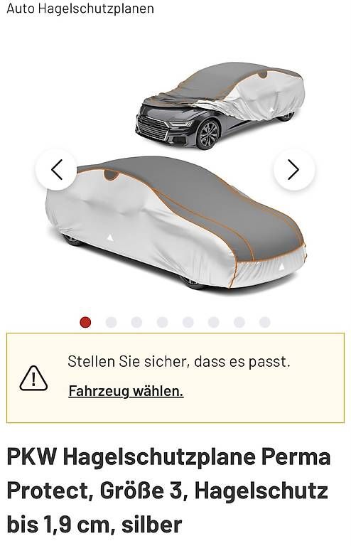 Coperture: Auto Halbgarage / Hagelschutz – Nuovo e nell'imballaggio originale da Unterengstringen venduto da _Janina_ 2