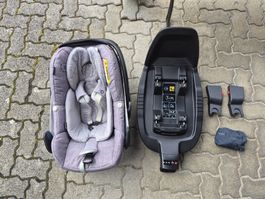 Maxi-Cosi Pebble Pro i-Size Babyschale mit FamilyFix3 Basis