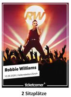 2 Tickets (Sitzplätze) ROBBIE WILLIAMS Zürich DO, 10.09.2026
