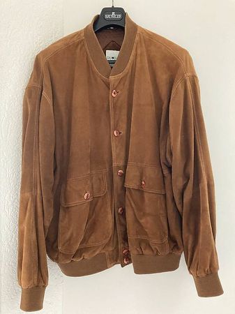 Lederjacke Wildleder Grösse L/XL Herren