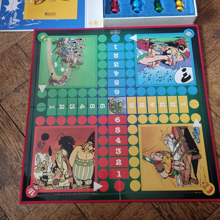 Engelhart- Jeu de Ludo dans un coffret en bois - version des petits