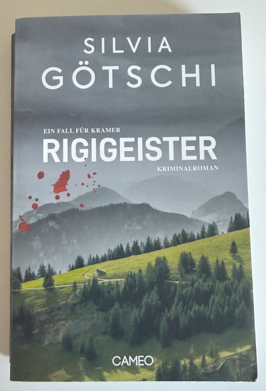 Livres: Silvia Götschi - Krimi - RIGIGEISTER – D'occasion à Samedan par Gischpel25