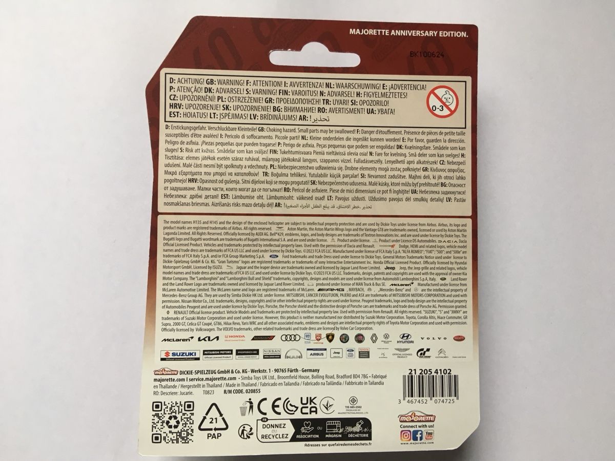 Majorette Modellautos: Majorette Porsche 934 - 60 Years Jubiläumsedition – Neu und originalverpackt aus Zürich von tiisen07 5
