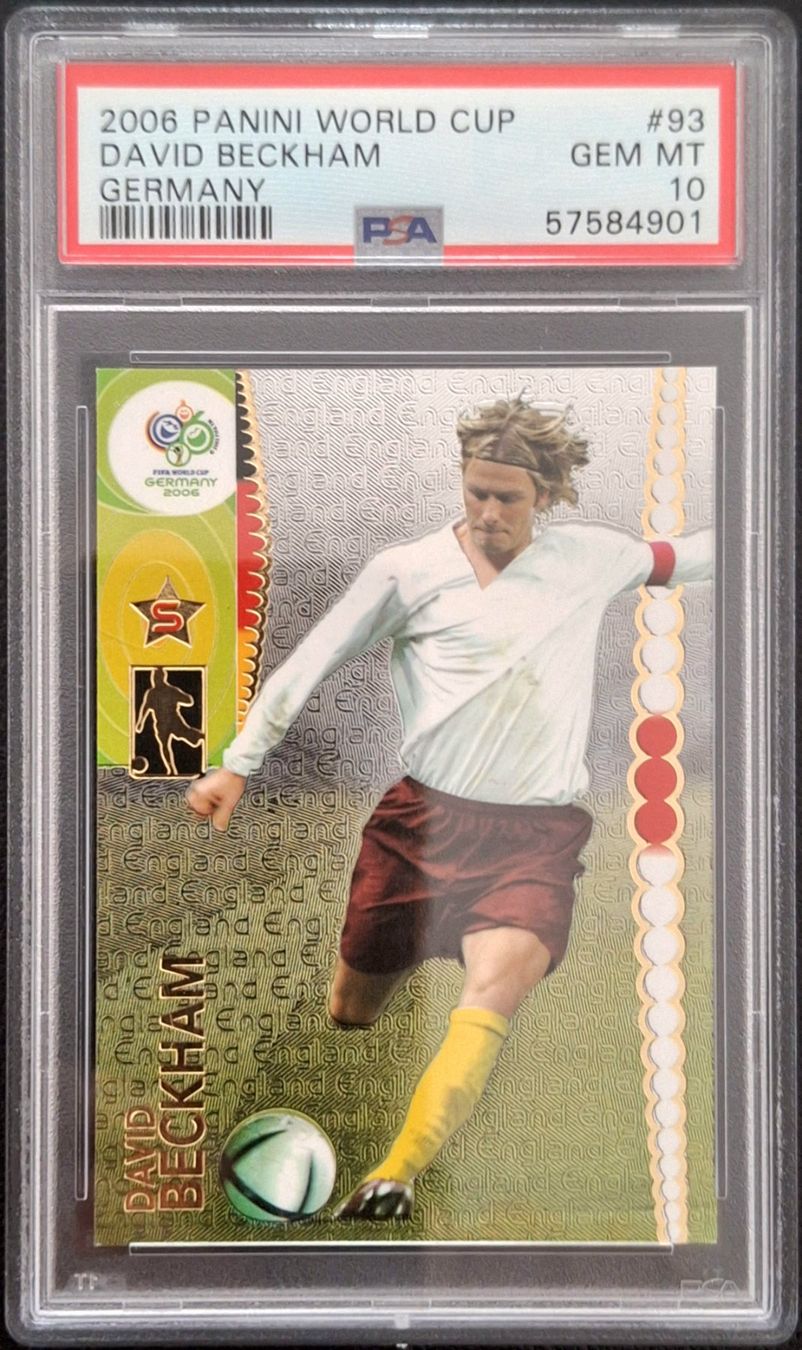 Panini Sammelbilder & Trading cards: 2006 PANINI WORLD CUP BECKHAM PSA 10 – Gebraucht aus St. Gallen von Matrix023