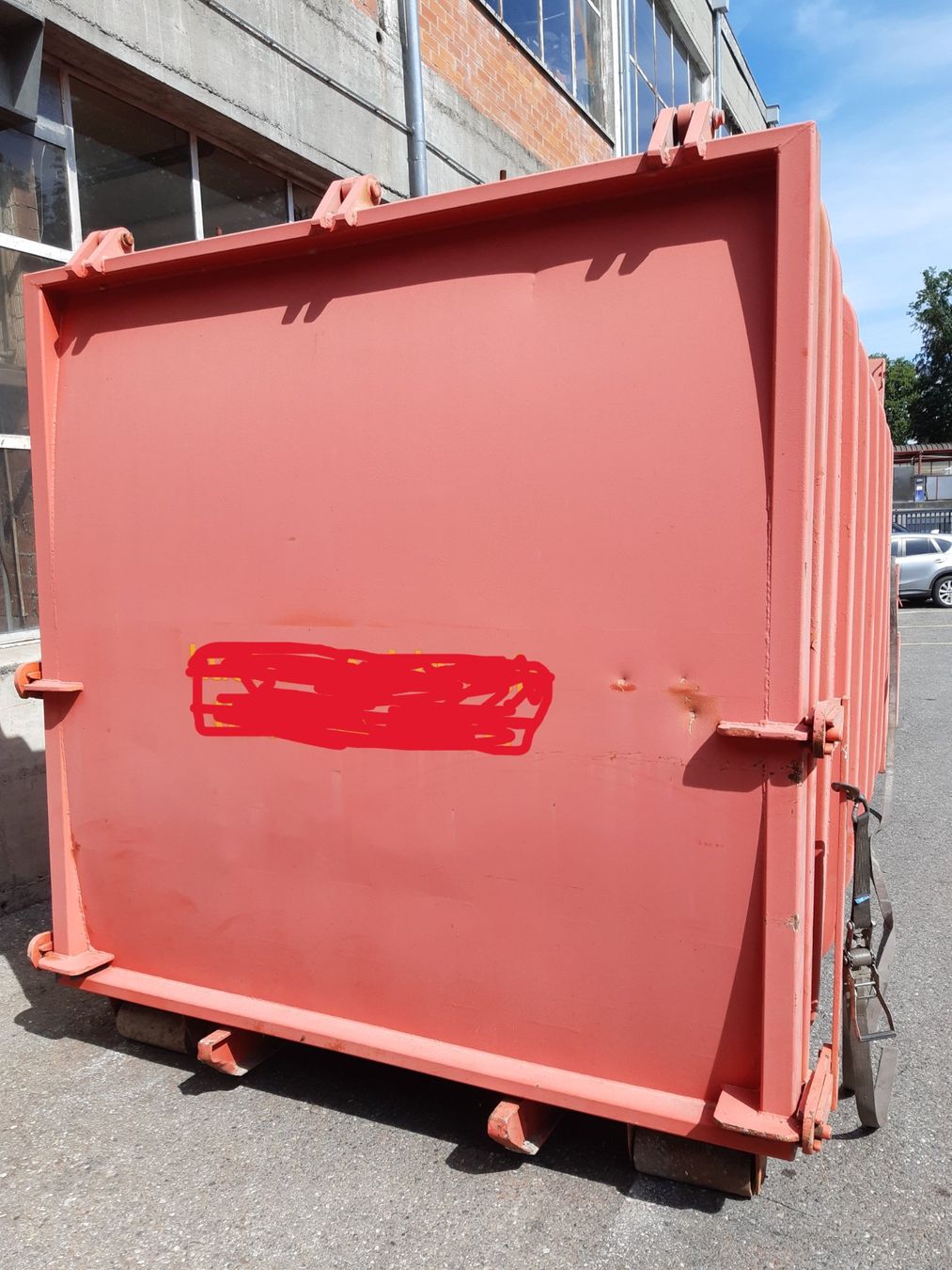 Contenitori edile: Presscontainer Husmann 22m3 – Usato da Schmitten FR venduto da fuego81 3