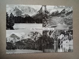 Ak Austria Die Feenpass Seen Tirol s/w Karte
