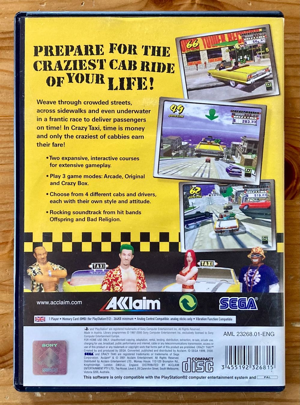 Sony Spiele: Crazy Taxi - PS2 – Gebraucht aus Zürich von Djmotionch 3