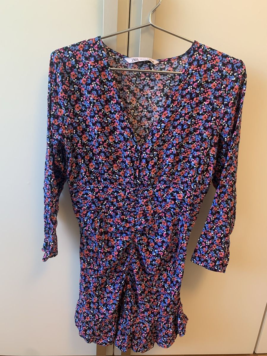 Zara Vestiti: Zara Kleid, Blumenmuster, Gr. M, neuwertig. – Usato da Wängi venduto da JALE04 8