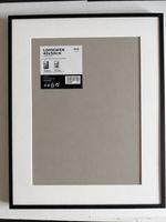 IKEA Alu-Rahmen LOMVIKEN 40x50 cm schwarz