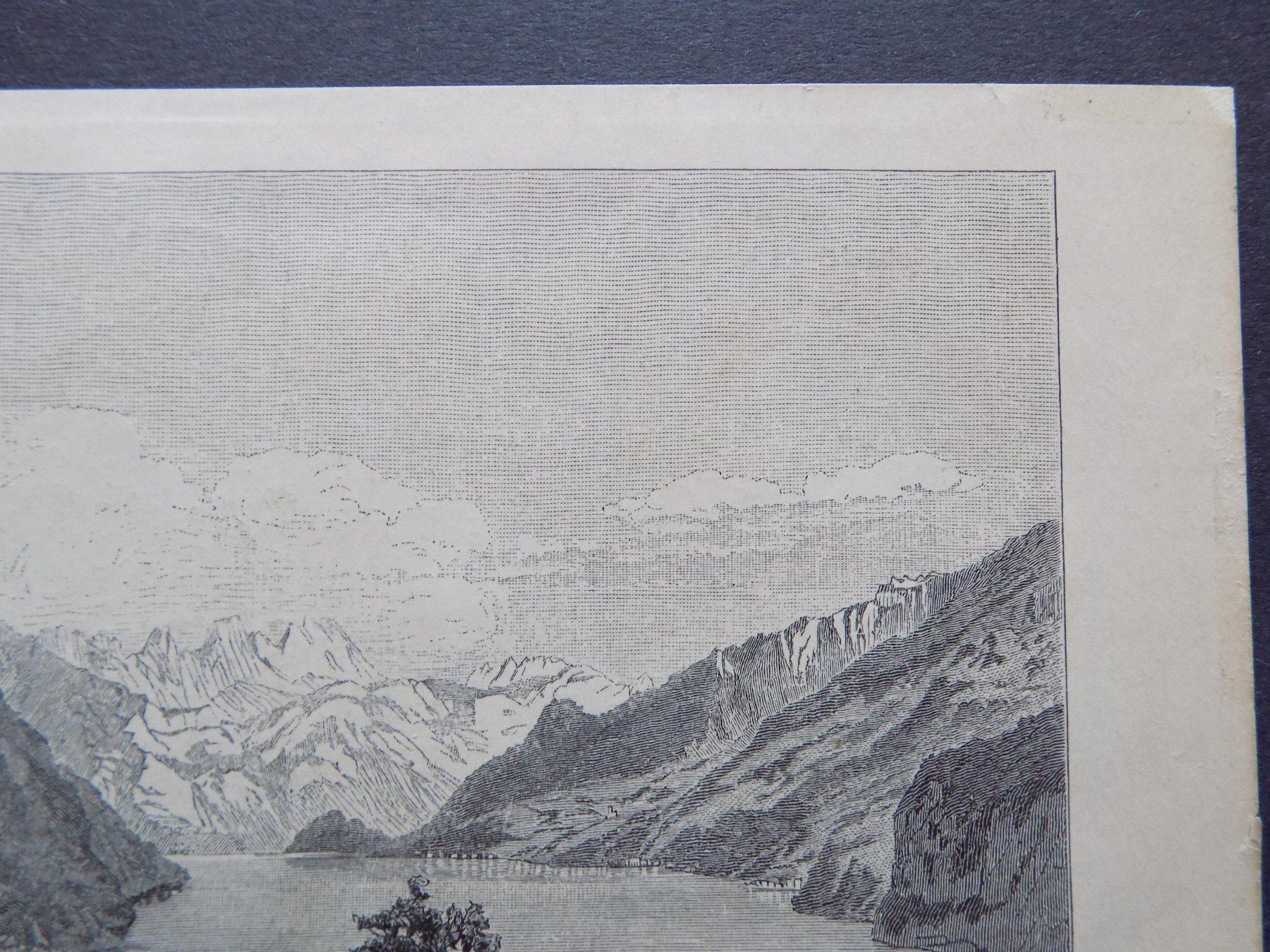 Incisioni: Walensee von Kapfenberg aus – Usato da Risch venduto da Rischli15 5