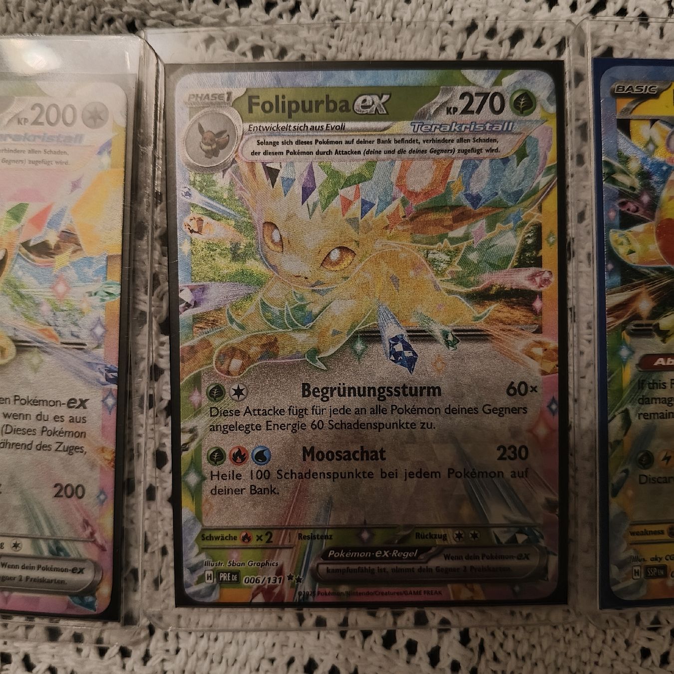 Pokémon Carte collezionabili: Pokemon EX Karten Set, Evoli, Folipurba, Pikachu – Nuovo (secondo la descrizione) da Niederweningen venduto da Swiss_fan_ 3