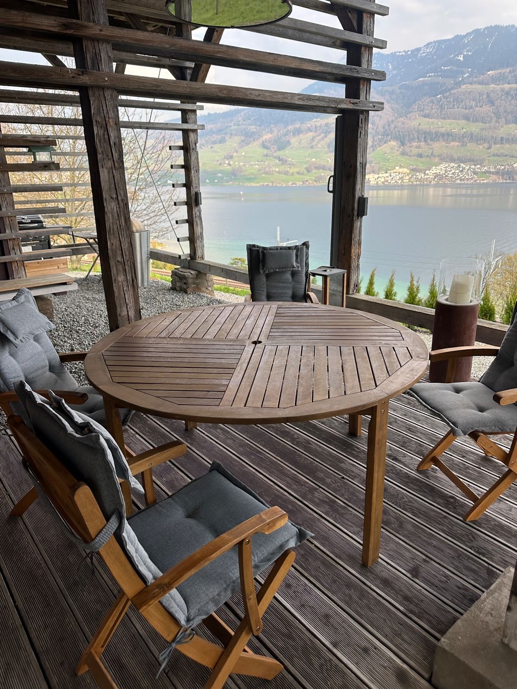 Tavoli: Gartentisch und Stühle – Usato da Meggen venduto da kingmills 1