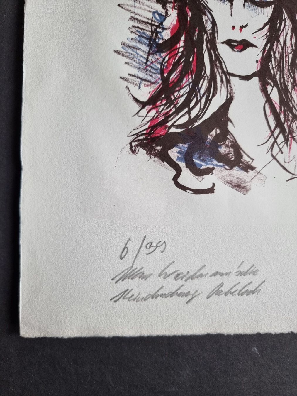 Grafica & Litografie: Jürg Hügi, LITHOGRAPHIE SIGNIERT NUMMERIERT – Usato da Gersau venduto da grafik-kunst 3