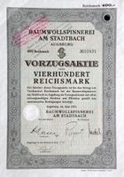 Baumwollspinnerei am Stadtbach, Augsburg - 1933