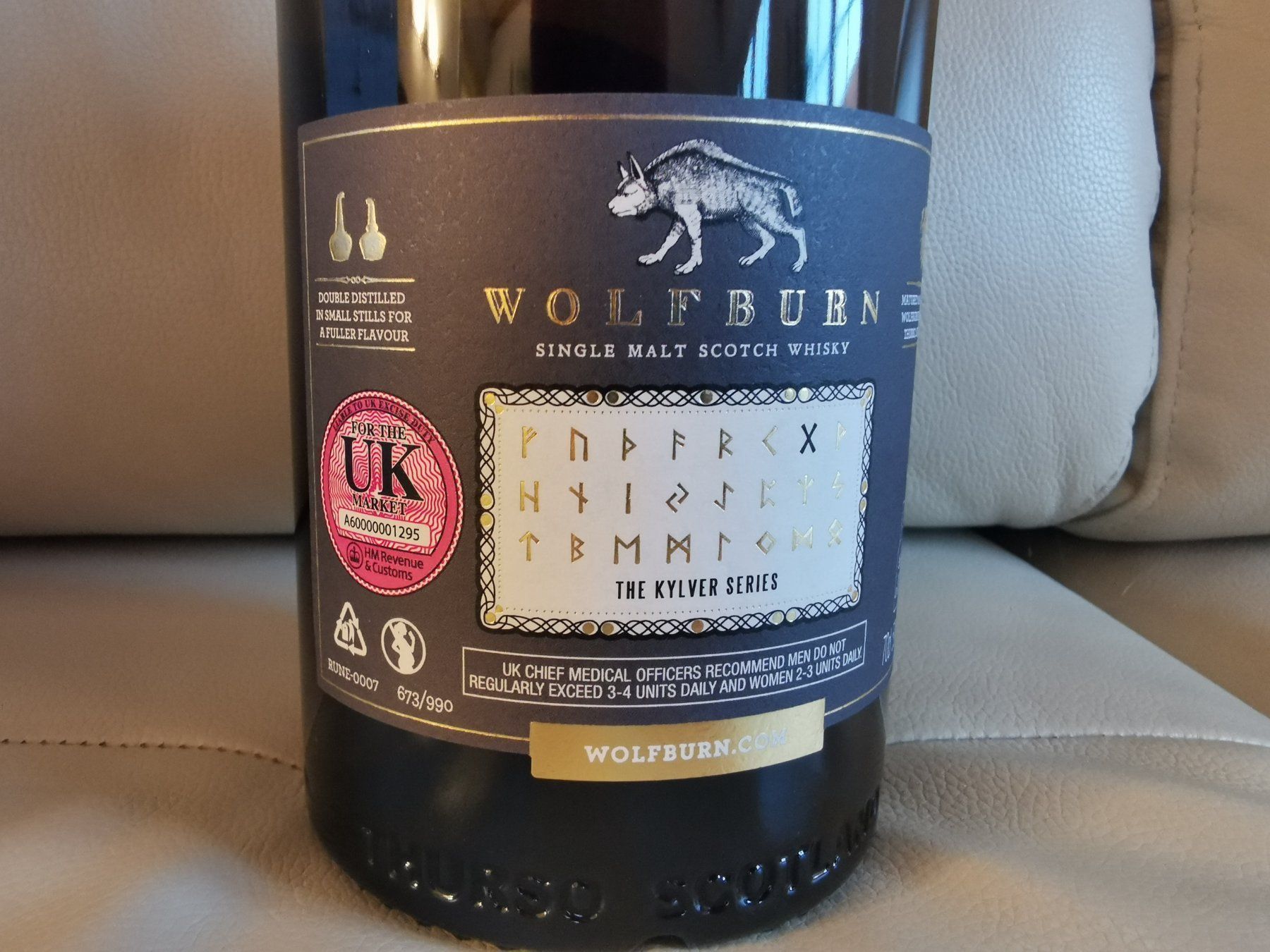 Wolfburn Spirituosen: Wolfburn Kylver Series "Gebo" Whisky – Neu und originalverpackt aus Bubendorf von Landrover 1