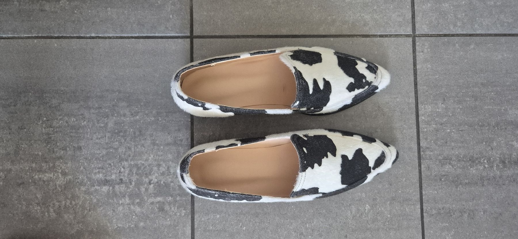 Damenschuhe: Kuhfellschuhe neu – Neu (gemäss Beschreibung) aus St. Gallen von Pink67
