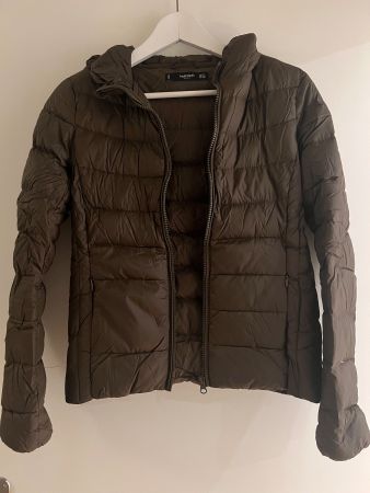Dünne Steppjacke Mango Basic, Khaki, XS, Top Zustand!