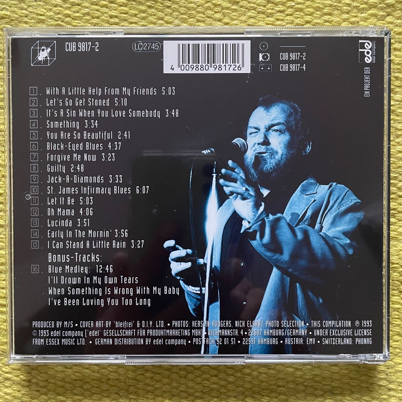CDs: JOE COCKER-BLUES&BALLADS – D'occasion à Rorschacherberg par CD-Roli 1
