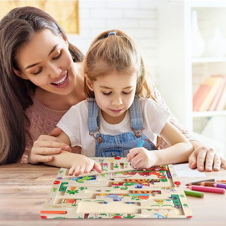 Magnetspiel Labyrinth für Kinder Kleinkinder 3 4 5 6 Jahre (Neu (gemäss ...