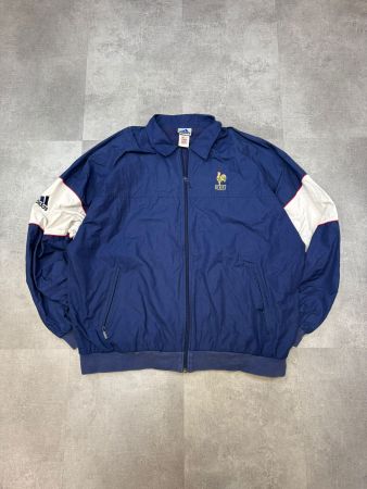 Adidas Frankreich 2000/01 Vintage Trainingsjacke