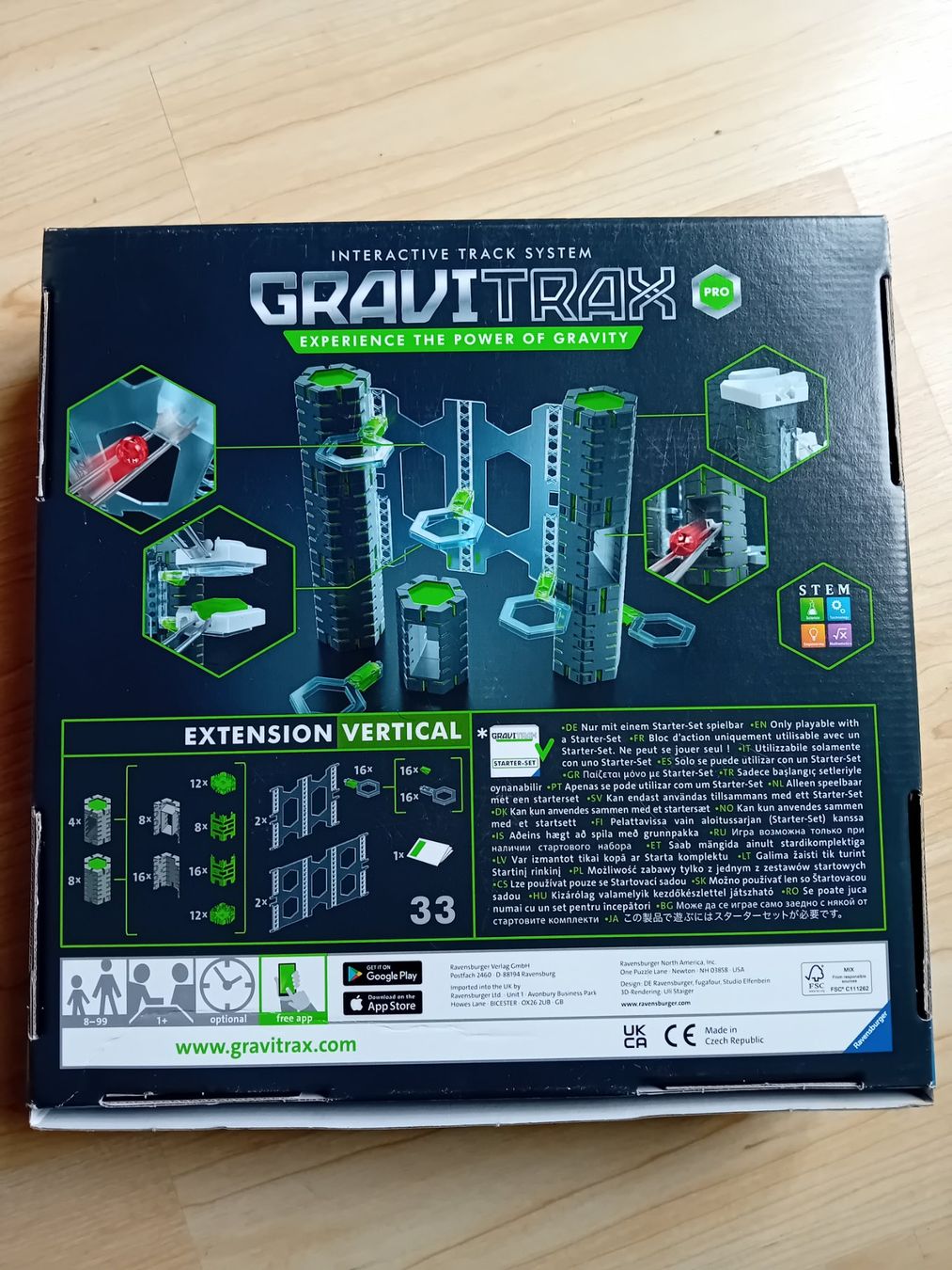 Ravensburger Giocattoli: *GraviTrax Pro Extension Vertical* – Usato da Hinterkappelen venduto da klebaluka08 1
