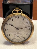 Montre de poche ancienne dorée 68.8g 40-60 caractères