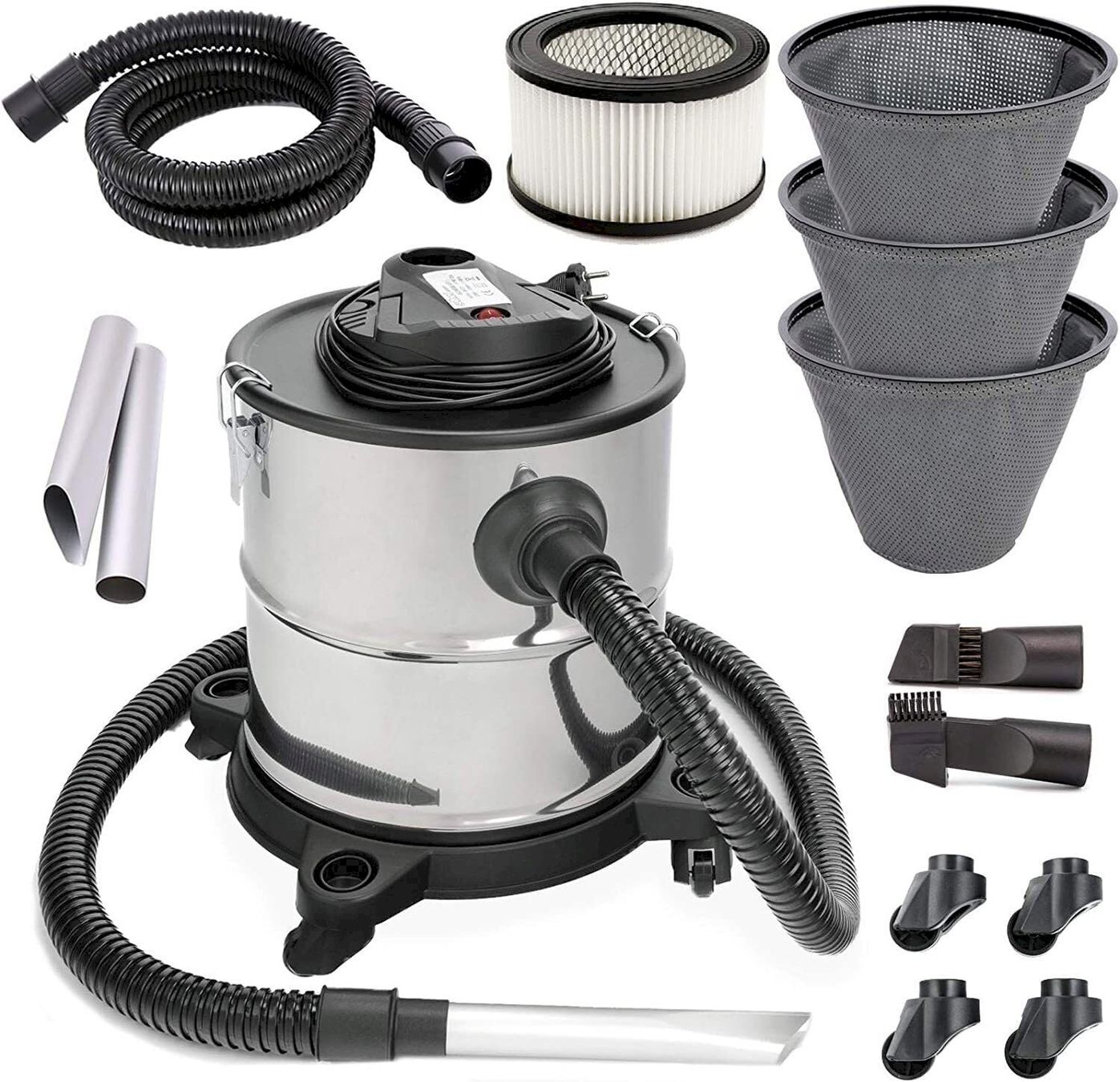 Aspirapolveri & Accessori: Aschesauger 1650W + 3x Sackfilter – Nuovo e nell'imballaggio originale da Bottighofen venduto da zaap