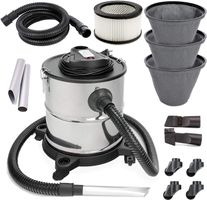 Aschesauger 1650W + 3x Sackfilter