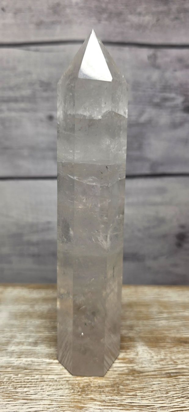 Minerali & Pietre curative: Bergkristall Obelisk 330g – Nuovo e nell'imballaggio originale da Matzingen venduto da Shay_Crystalz