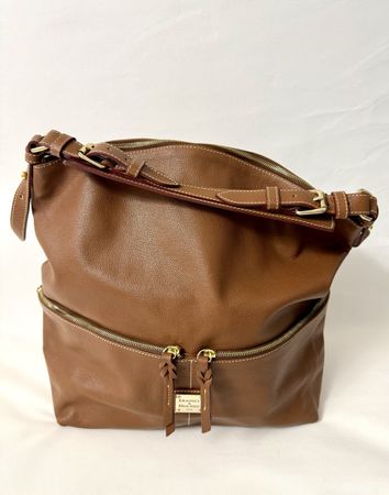 Braune Dooney & Bourke Leder Handtasche - Herbst Chic!