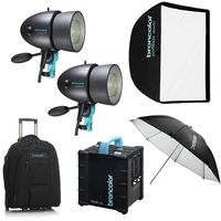 Broncolor Move 1200 L Outdoor Kit mit zwei Lampen,